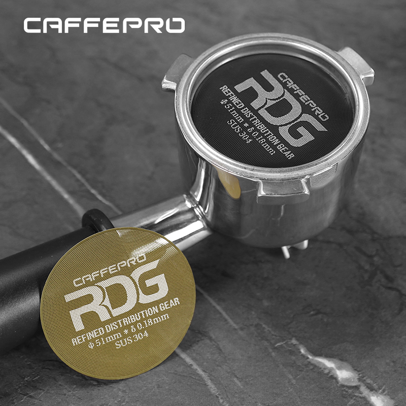 Coffee Equipment Set - Caffepro Kaffeepuck-Sieb 51mm 54mm 58mm 0,2mm