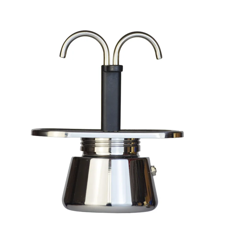 Coffee Equipment Set - 200 ml Mini Moka Topf Doppel