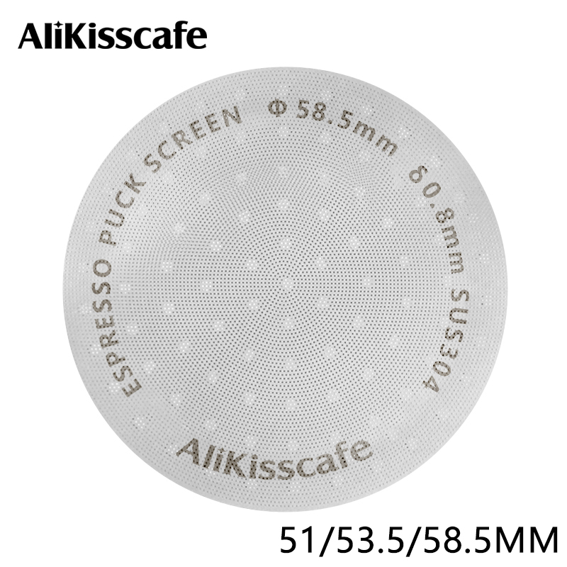 Coffee Equipment Set - Alikisscafe Espresso Puck Bildschirm 51mm 53,5mm