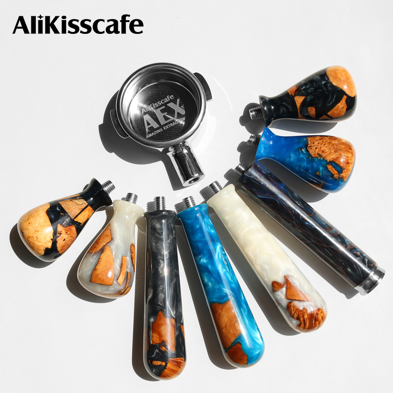 Coffee Equipment Set - M10 Kaffee-Portafilter-Griff aus Harz, modifizierter Griff