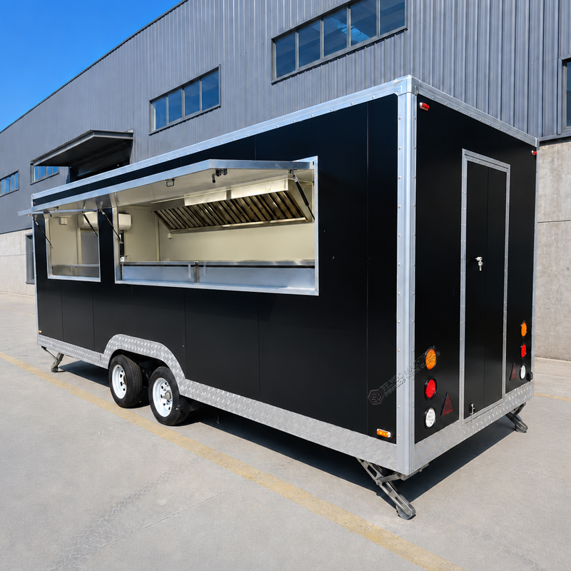 Coffee Equipment For Business - Voll ausgestatteter mobiler Imbisswagen, individuell gestaltete