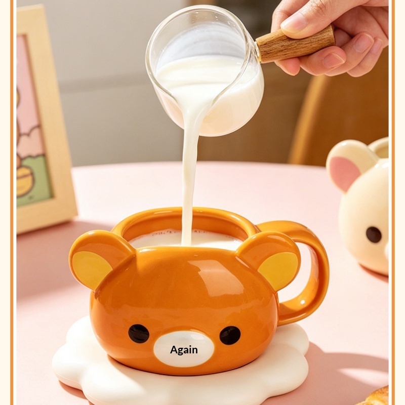 Neue Rilakkuma Keramiktasse in – Coffee Equipment Set Bewertung und Preis